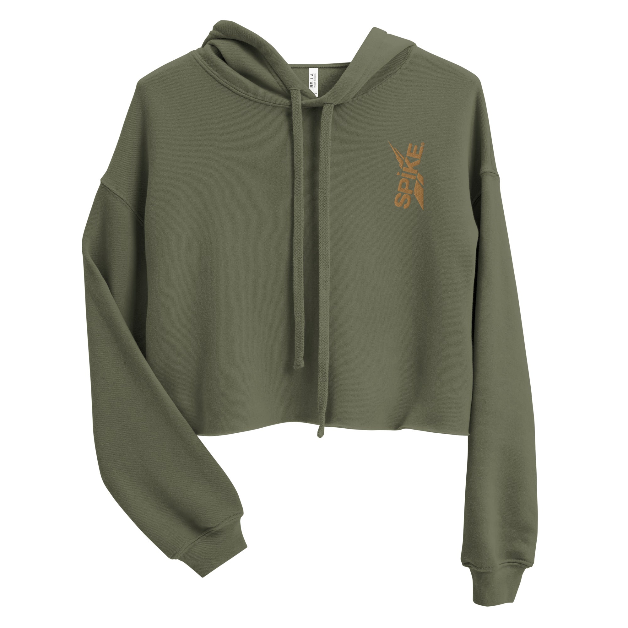 Military Green Crop BQA high quality Namaste Hoodie